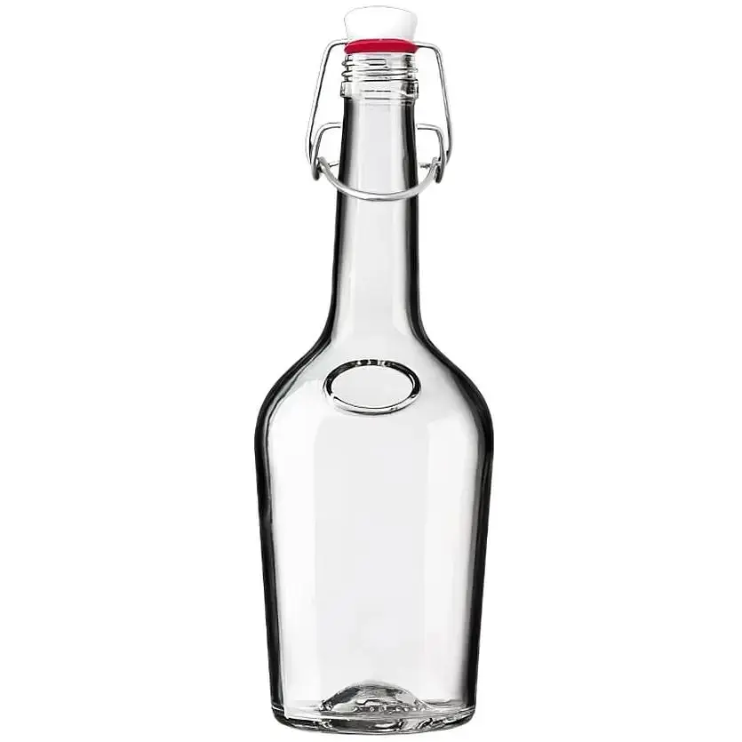 Пляшка Mazhura Brandy 500 мл з бугельною пробкою прозора (mz730311)