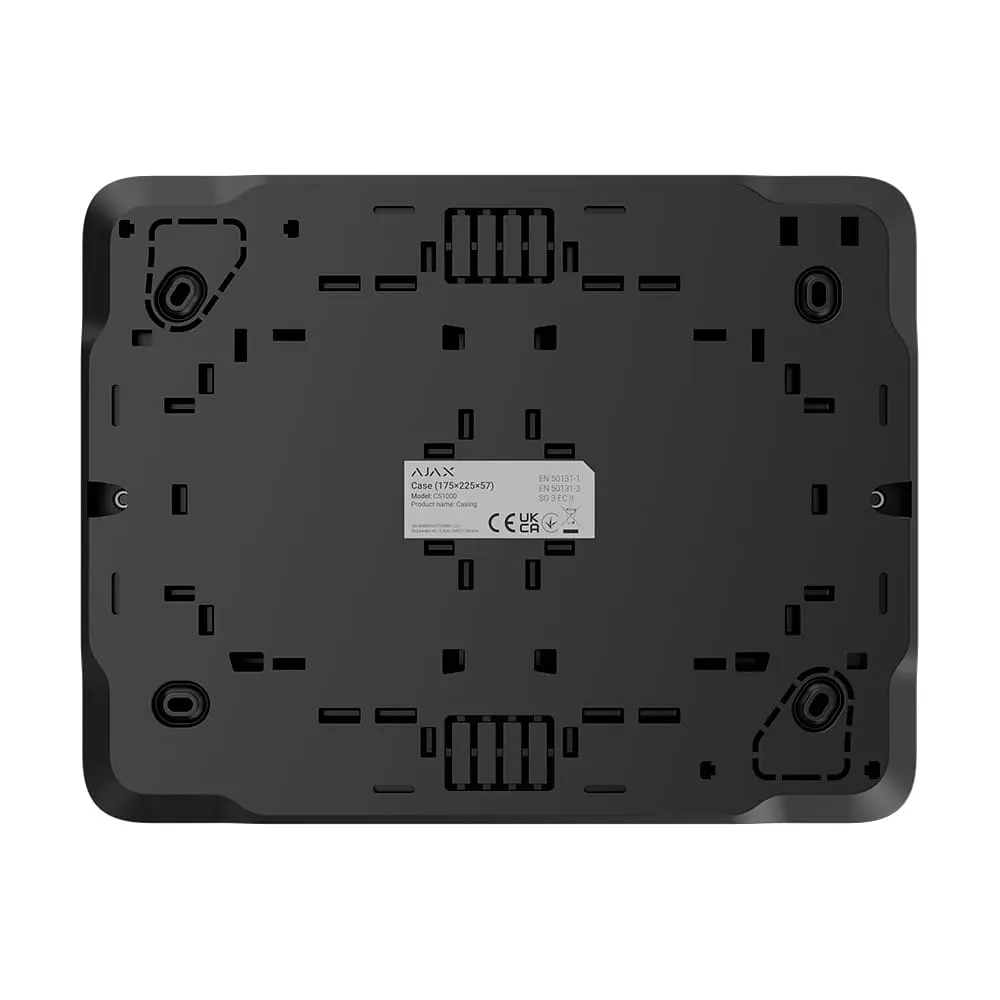 Корпус для захищеного дротового під’єднання пристроїв Ajax Case B (175×225×57) Black (26-00336) - фото 5