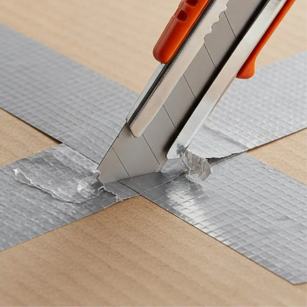 Ніж будівельний Polax металевий з висувним лезом, гвинтовий замок 18 мм (23-006) - фото 6