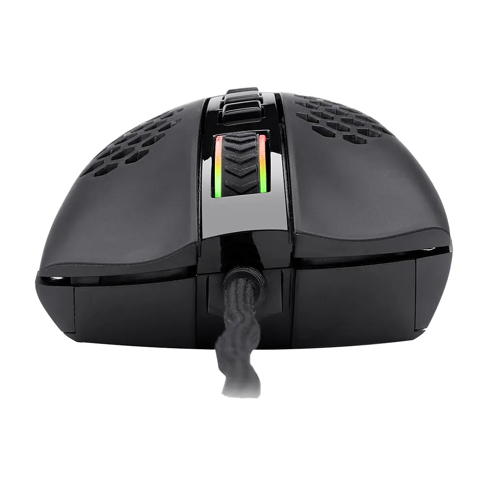 Мишка Redragon Storm M808 RGB Optical, ігрова, 12400dpi., 7кн., Ultralight чорна - фото 5