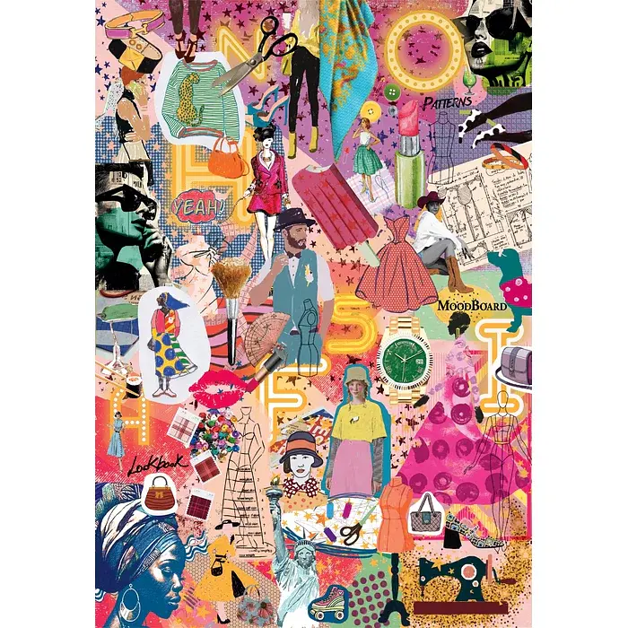 Пазл Fashion&Design - More is More - 1000 шт Clementoni 37071 - фото 2