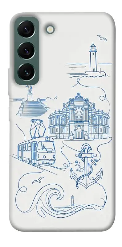 TPU чохол Demsky Southern pearl для Samsung Galaxy S22
