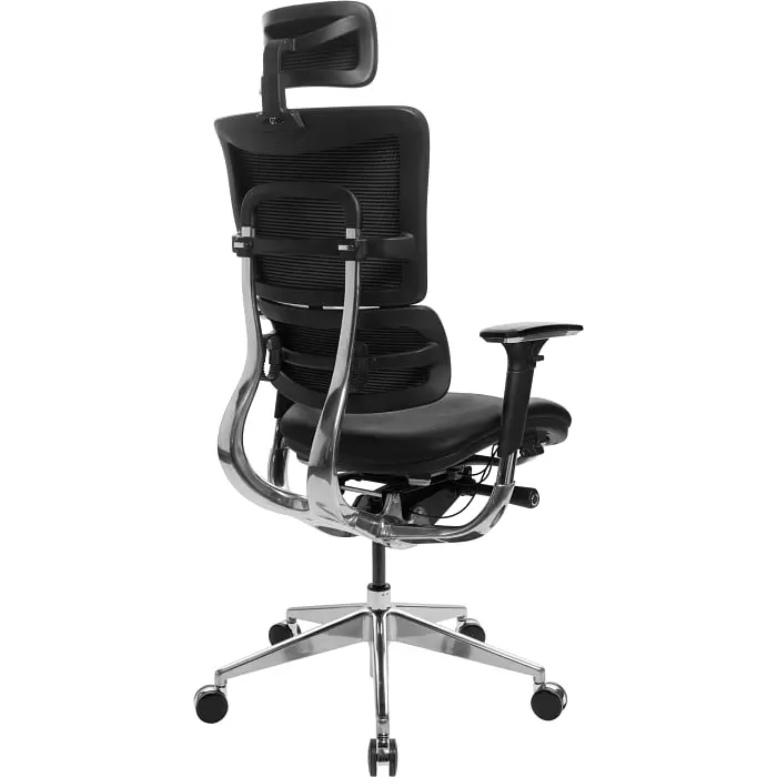 Офісне крісло GT Racer X-807 Leather (P-02), чорне (X-807 Leather Black (P-02)) - фото 7