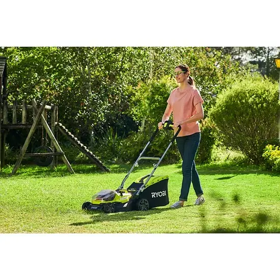Газонокосарка Ryobi ONE+ Hybrid RY18LMH37A-250 гібридна АКБ+мережа - фото 5