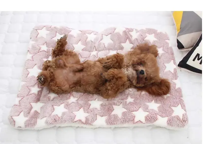Плед для тварин Soft Pet Bed Cushion 60х80 см Pink Star - фото 6
