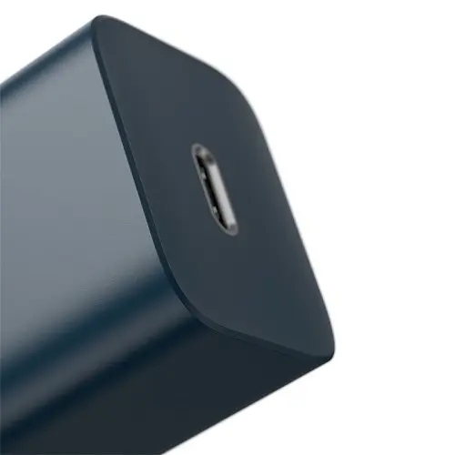 Сітчастий зарядний пристрій Baseus Super Si Quick Charger 1C 20W EU синій CCSUP-B03 - фото 2