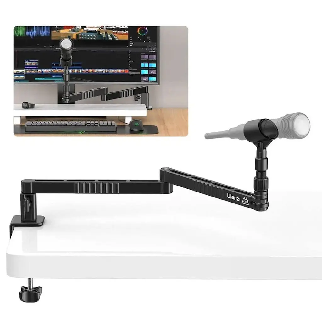 Тримач для мікрофону Ulanzi Vijim LS26 Low-Level Xiaomicrophone Stand UV-2991A LS26 Black - фото 6