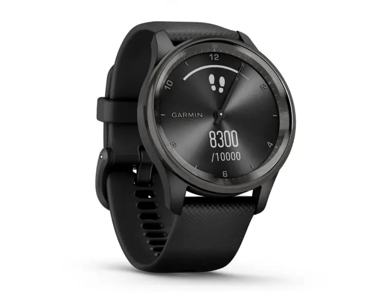 Смарт-годинник Garmin Vivomove Trend Slate S. Steel Bezel with Black Case and S. Band (010-02665-00) - фото 3