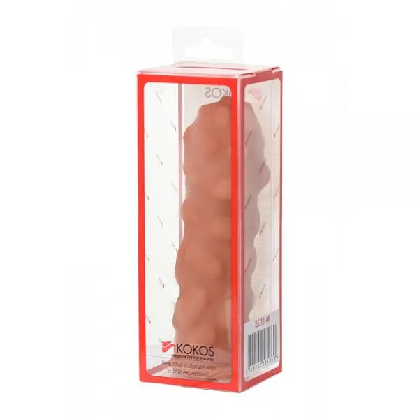 Насадка на пеніс Kokos Extreme Sleeve ES-011, 12.7 см (тілесний) - фото 2