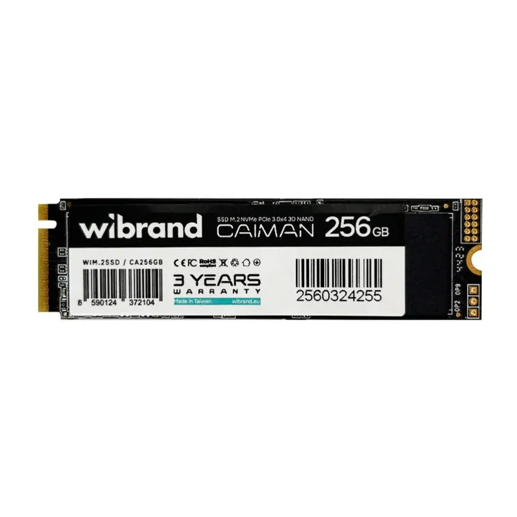 Накопичувач SSD M.2 2280 256GB Caiman Wibrand (WIM.2SSD/CA256GB) - фото 2