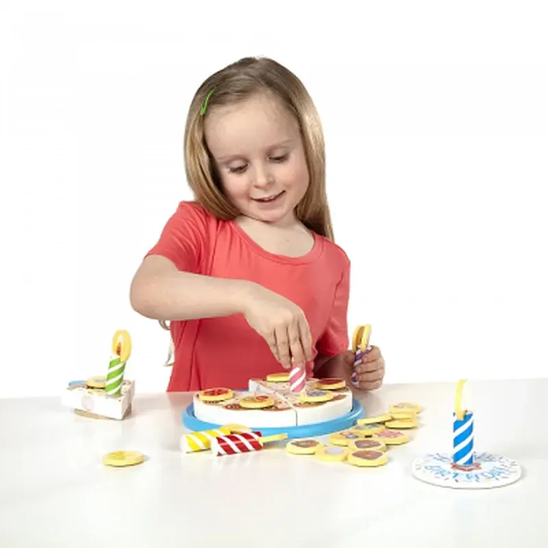 Ігровий набір Melissa&Doug дерев'яний "День народження-торт" (MD10511) - фото 2