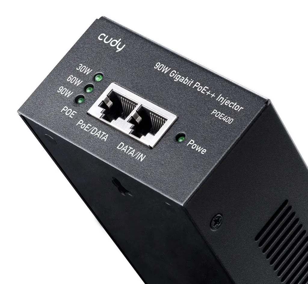 Адаптер PoE Cudy Iнжектор POE400 90W Gigabit PoE + /PoE Injector (POE400) - фото 4