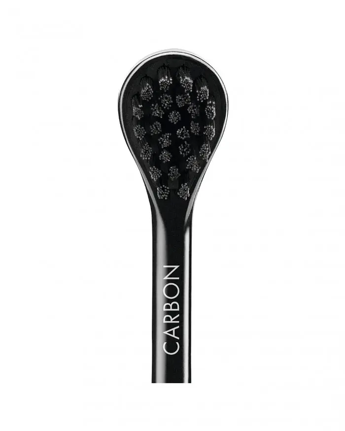Насадки для звукової щітки Curaprox Hydrosonic Black is White Сarbon 2 шт. чорні - фото 4