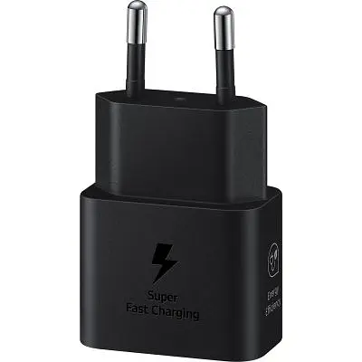 Зарядний пристрій Samsung 25W Power Adapter (w C to C Cable) Black (EP-T2510XBEGEU) - фото 3