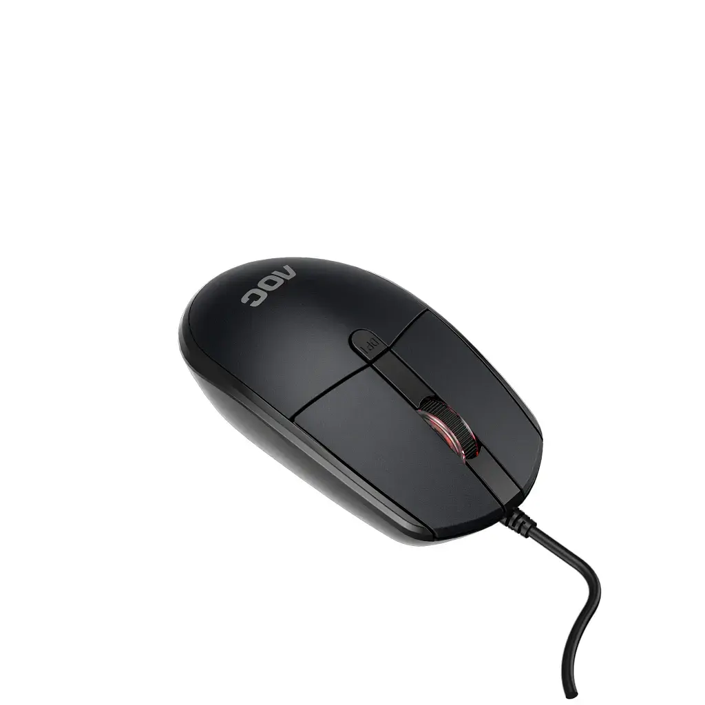 Мишка AOC MS130B USB Black (MS130B/LA) - фото 3