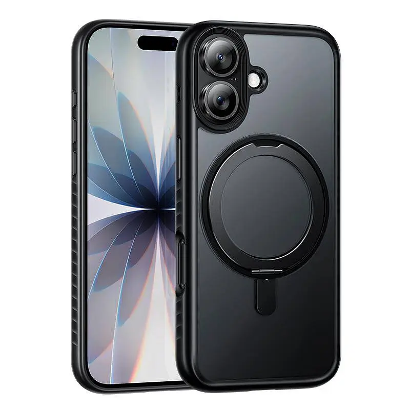 Чохол Hoco AS1 Rotating Magnetic для Apple iPhone 17 чорний - фото 2