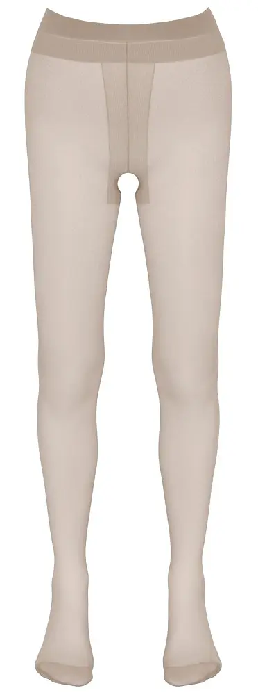 Колготки Cottelli Legwear з відкритим пахом, S (тілесний) - фото 4