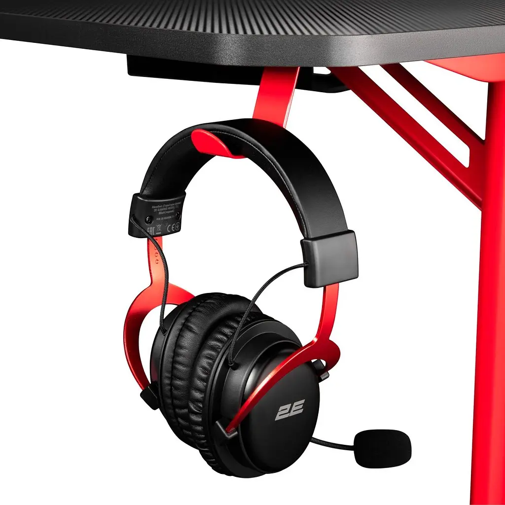 Комп'ютерний ігровий стіл 2E Gaming Otoroshi Black/Red [2E-GT-OTO-BKRD] [134839] - фото 4