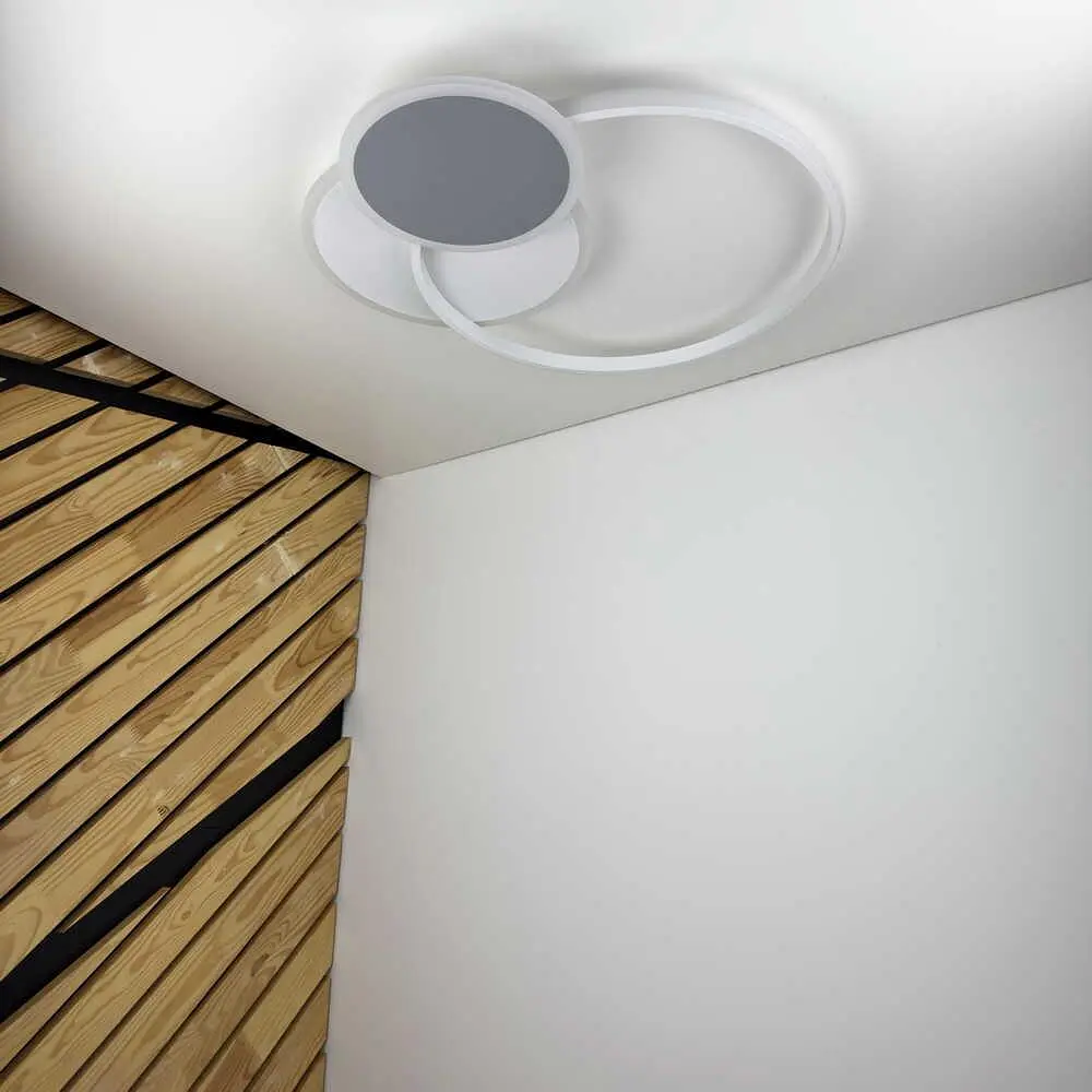 Світильник LED smart TRIO+пульт 80W 3000-6000K IP20 круг Violux ( 220365 ) - фото 2