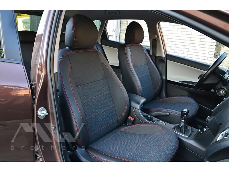 Авточохли модельні MW Brothers для Kia Ceed II c 2012 - фото 2