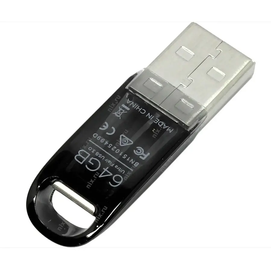 Флеш-накопичувач SanDisk USB 3. 0 Ultra Flair 64Gb - фото 3