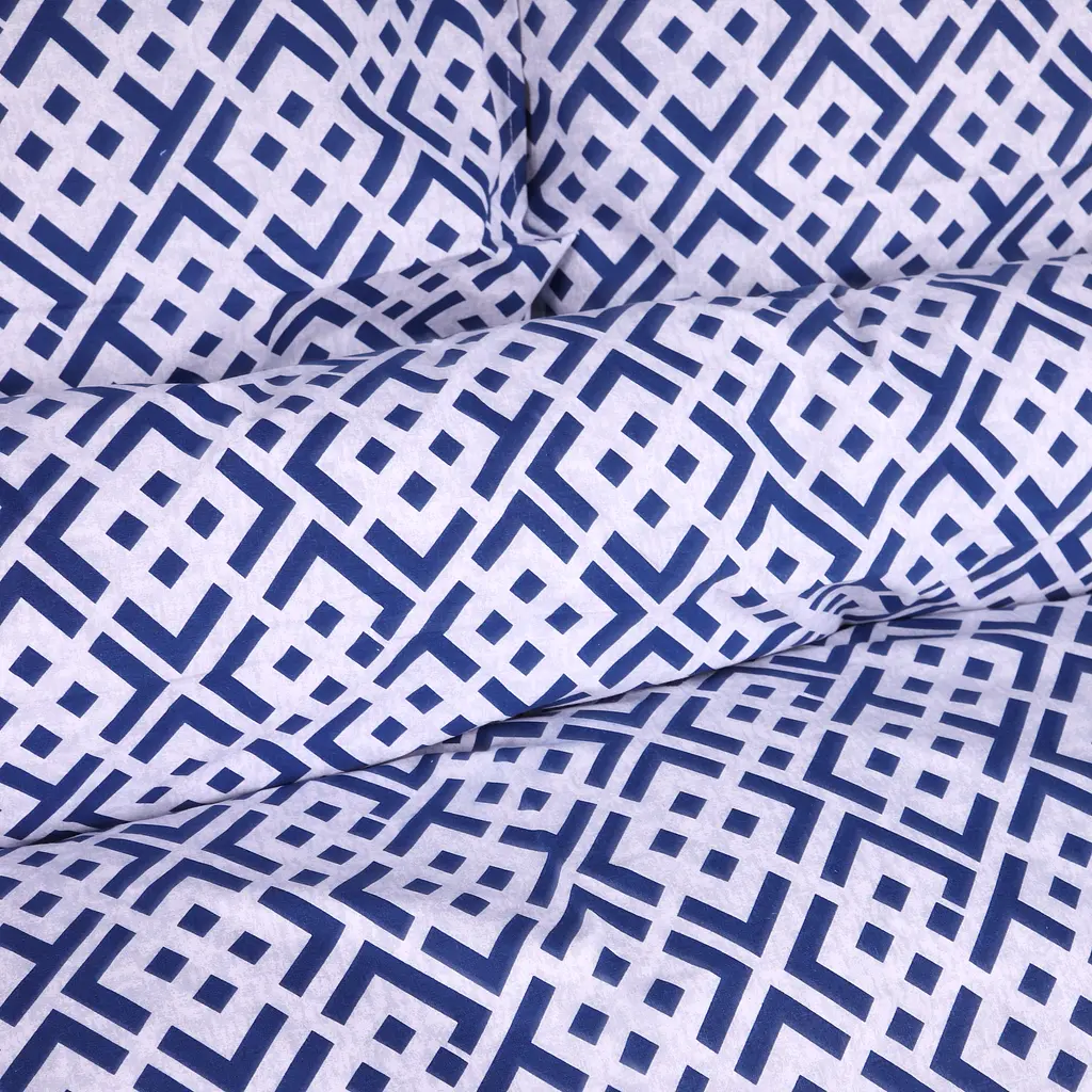Пододеяльник MirSon бязь Abstract Blue 200х220 см (2200013163626) - фото 9