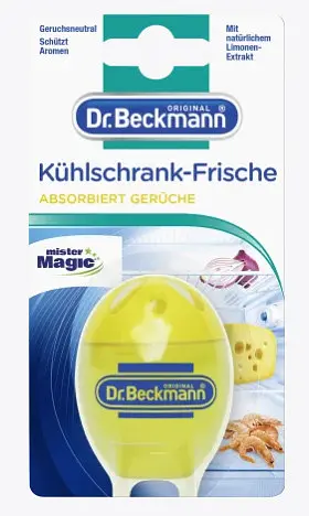Поглинач запахів для холодильника Dr.Beckmann Лимон, 40 г