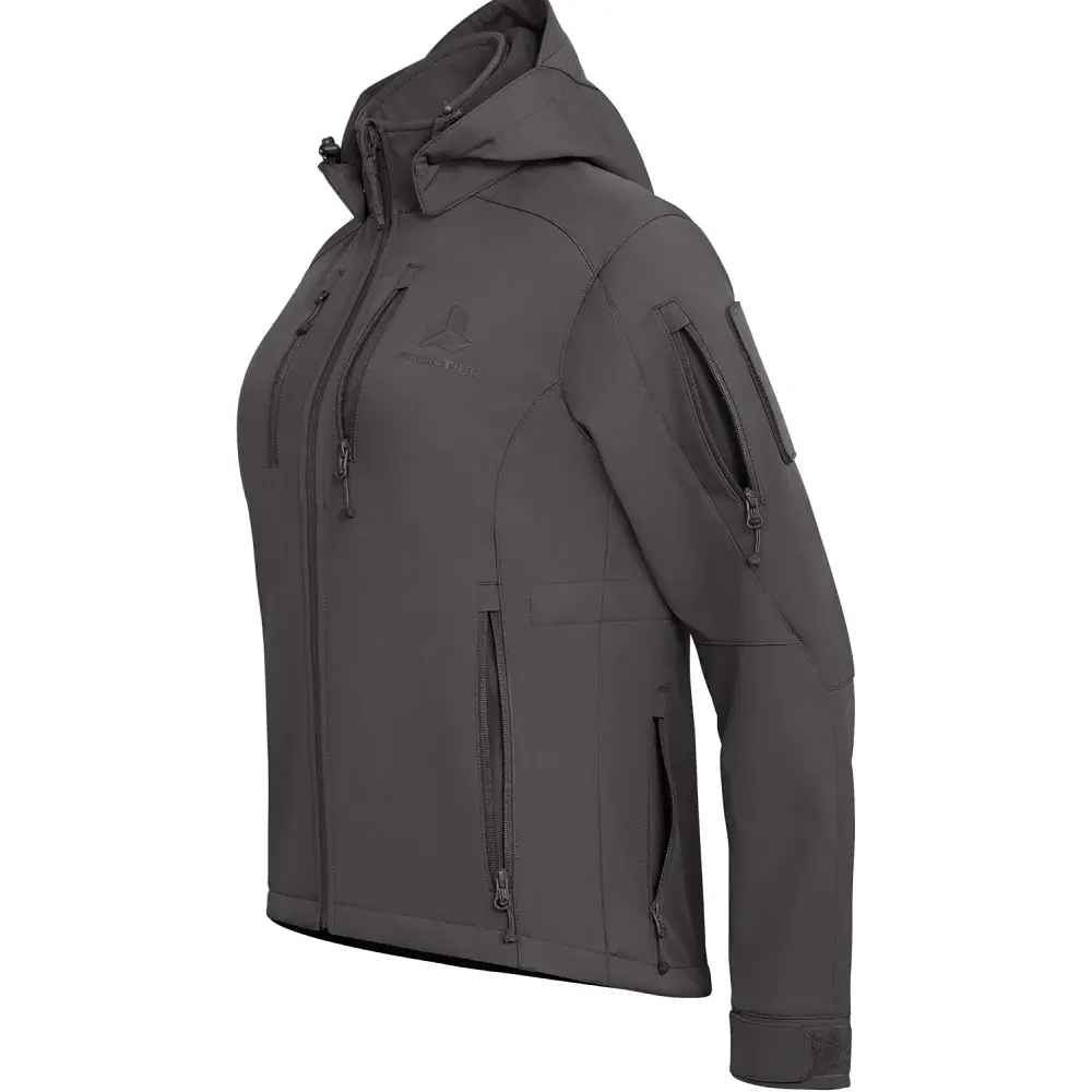 Куртка Frontier Ermine W Softshell S Dark grey - фото 6