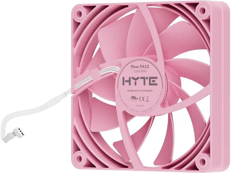 Корпусний вентилятор HYTE FA12 Strawberry Milk 4-Pack (FAN--FA12-SM-4) - фото 3