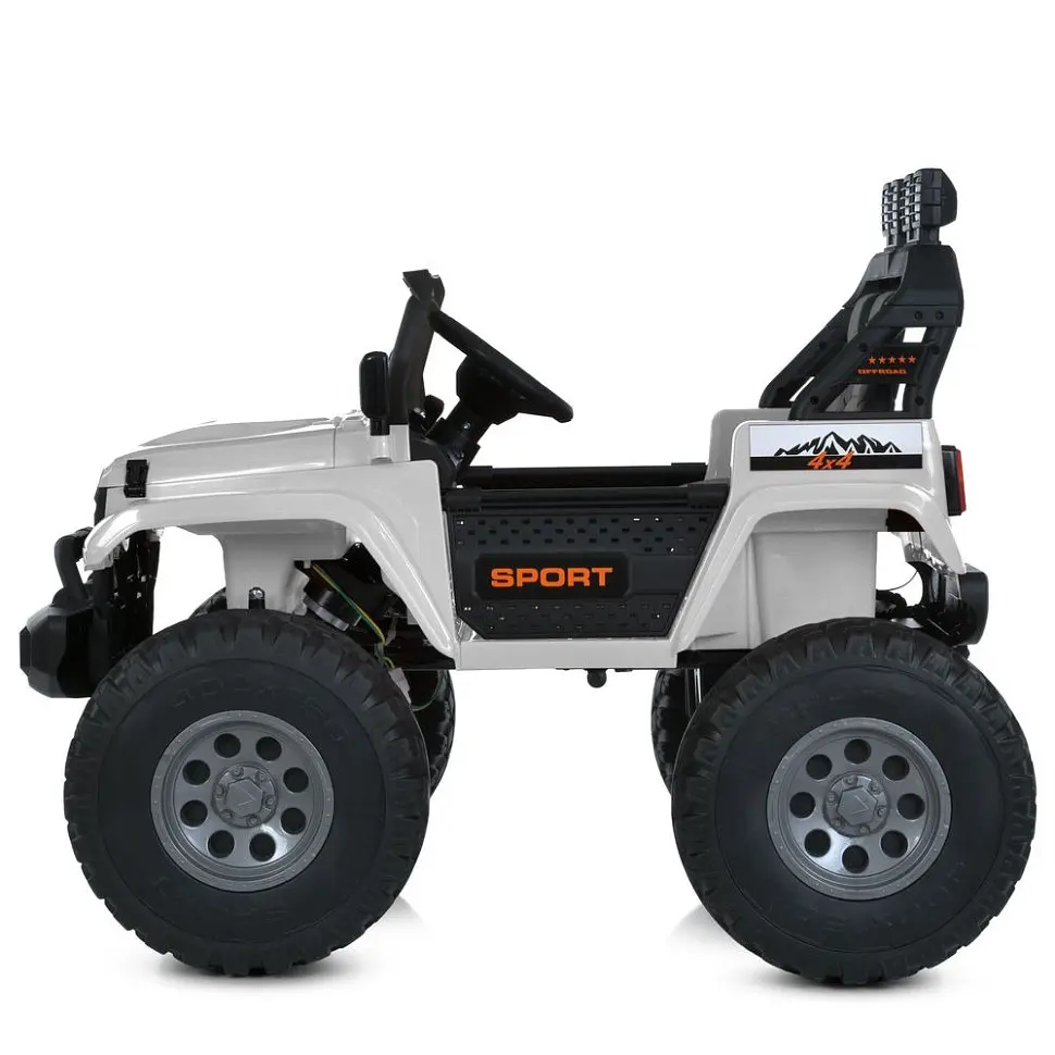 Дитячий електромобіль Bambi Джип M 6204EBLR-1 24V до 60 кг - фото 4