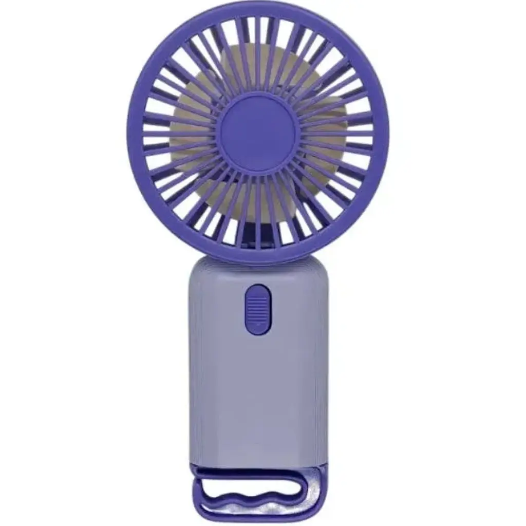 Портативний міні-вентилятор Multi Fan RL-07 акумуляторний USB Фіолетовий - фото 1