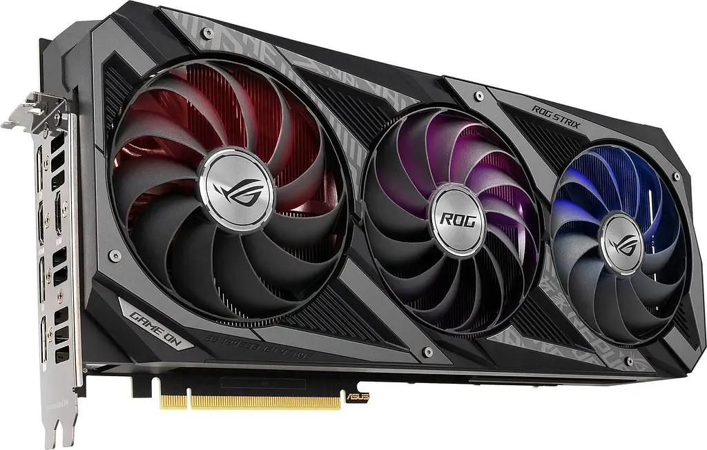 Відеокарта ASUS RTX 3070 8GB Strix Gaming (ROG-STRIX-RTX3070-8G-GAMING) (GDDR6, 256 bit, PCI-E v4.0 x16) Б/в - фото 2