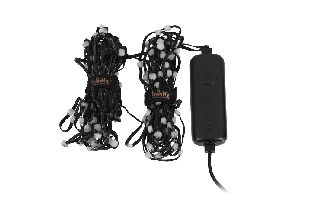 Twinkly Гірлянда Smart LED Twinkly Dots Lights RGB 200 Gen II, IP44, 10м, кабель прозорий - фото 3