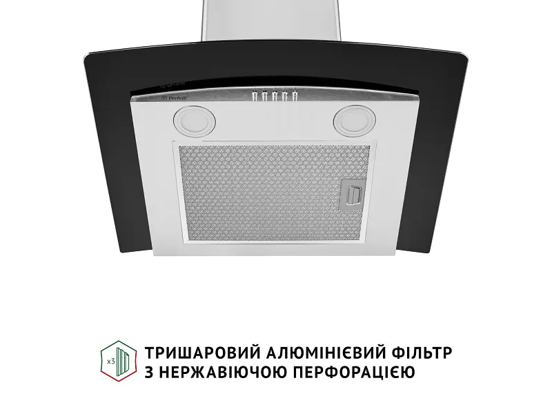 Витяжка Т-подібна Perfelli GRASSI 6HMX INOX - фото 6