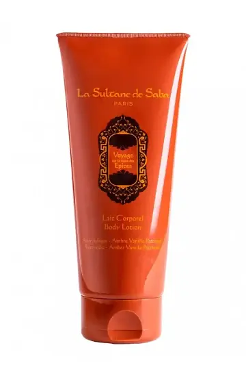 Молочко для тіла Аюрведа з ароматом амбри, пачулі та ванілі La Sultane de Saba Ayurvedic Body Lotion 200 мл
