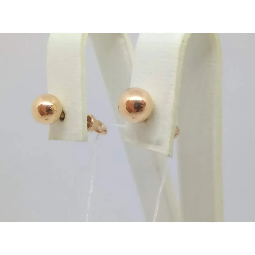 Золотые серьги-пуссеты Tango. 580055 - фото 3