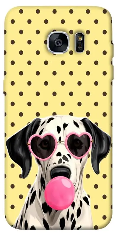 TPU чохол Demsky Pinky dolmatin для Samsung G935F Galaxy S7 Edge
