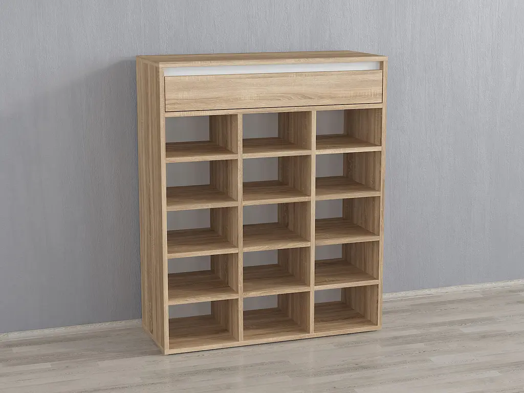 Стелаж для взуття Flamecame з шухлядою з ДСП O-5 - фото 7