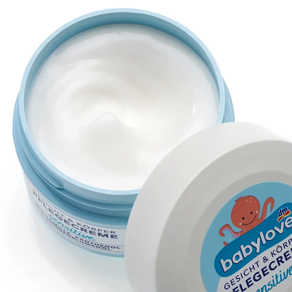 Дитячий крем Babylove Pflegecreme Sensitive для обличчя і тіла, 75 мл - фото 3