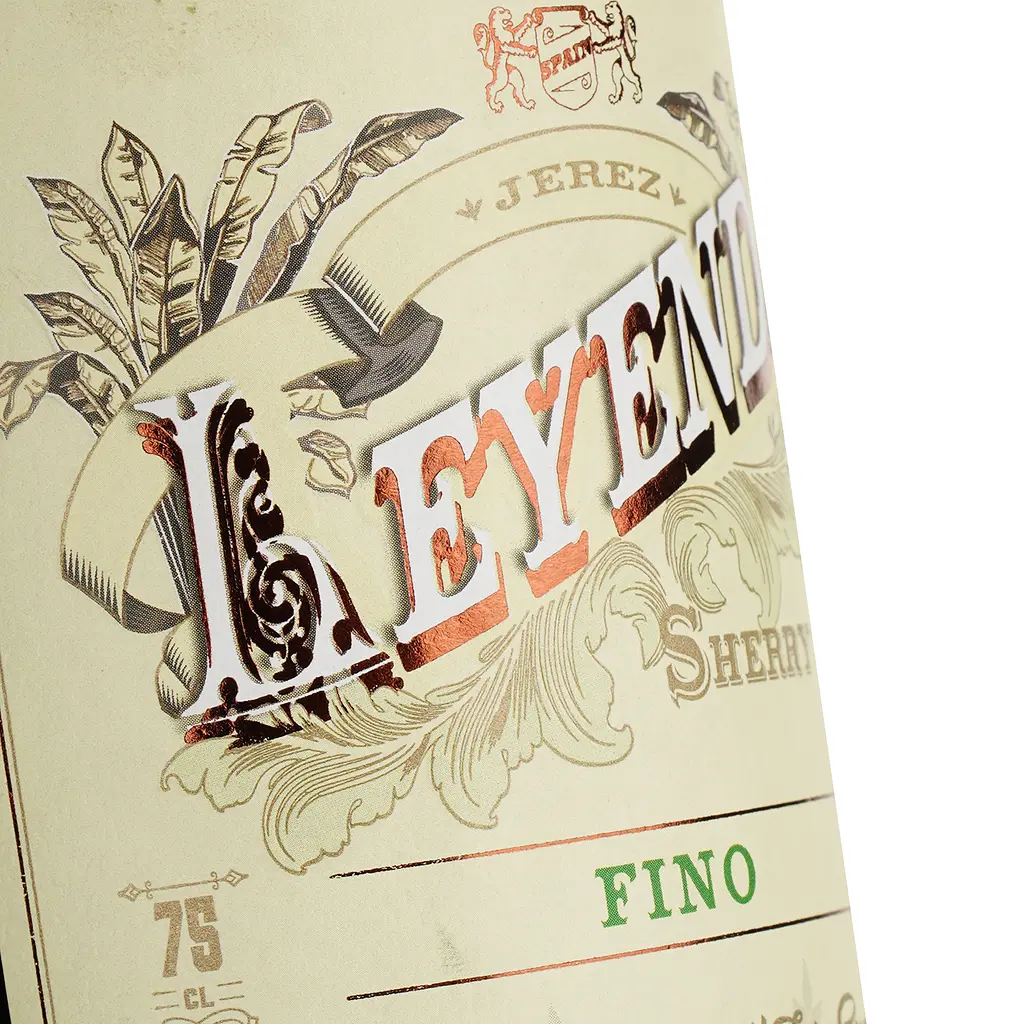 Херес Valdespino Fino Leyenda, белое, сухое, 15%, 0,75 л - фото 3