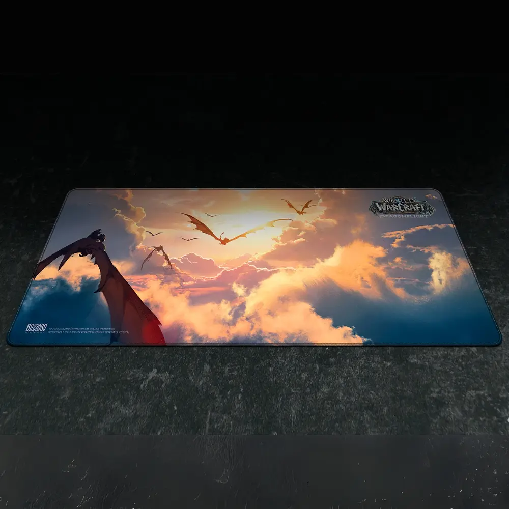 Килимок для миші World of Warcraft Dragonflight - Clouds, (Варкрафт) XL - фото 4