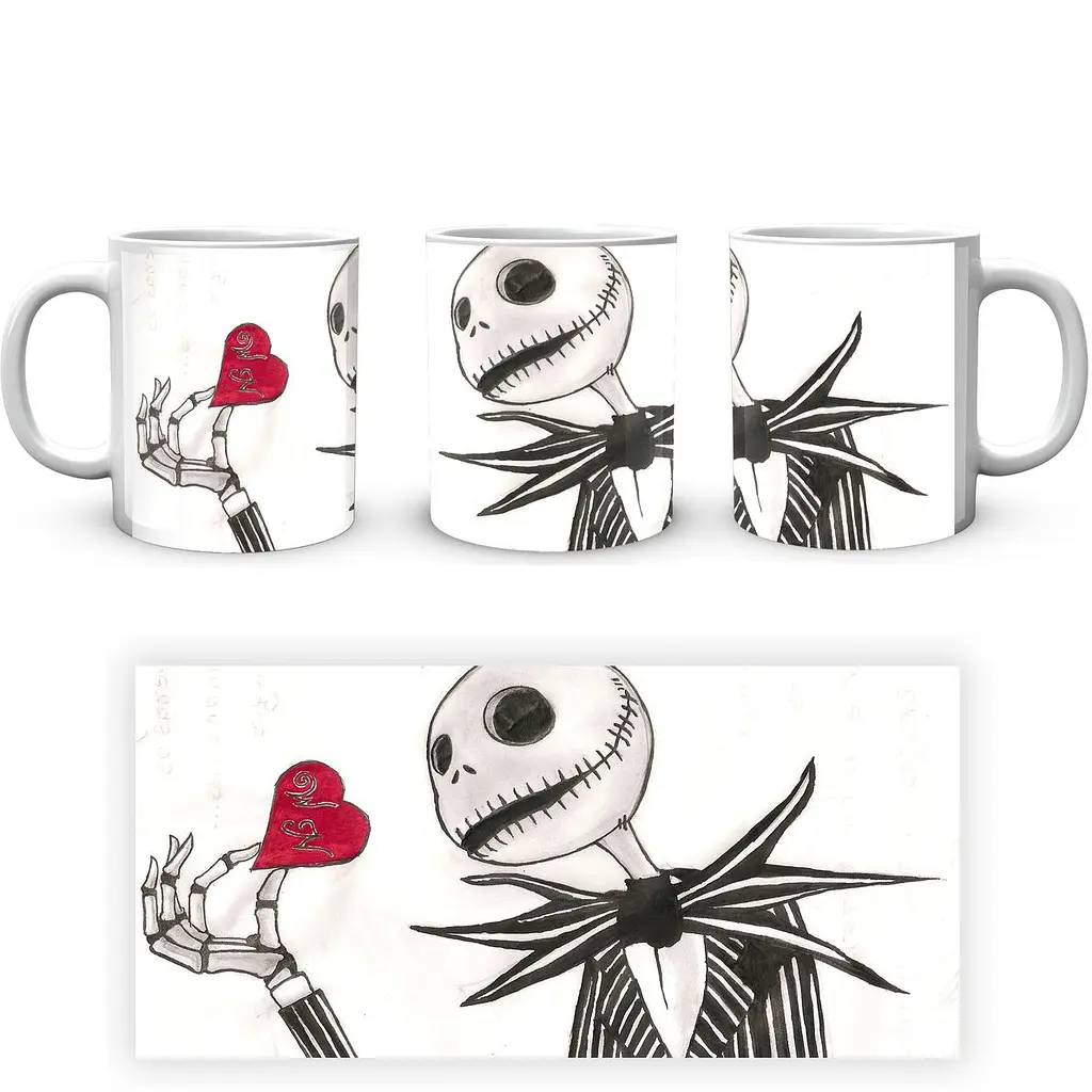Кружка GeekLand The Nightmare before Christmas Ужас перед Рождеством NBC 03 330 мл белая - фото 4
