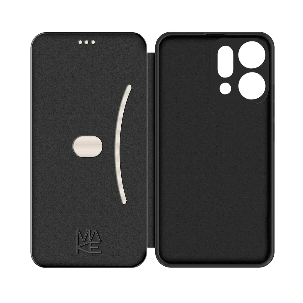 Чохол-книжка MAKE Oppo Reno14 Flip Black - фото 4