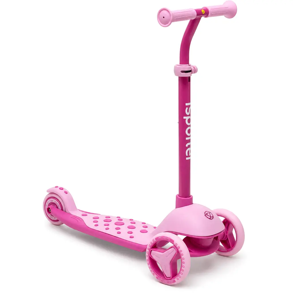 Самокат iSporter mini LED рожевий (M3Z_Pink) - фото 4