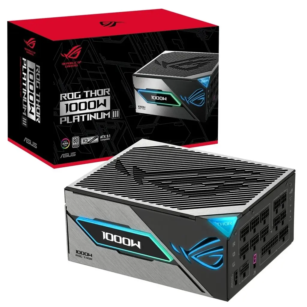 Блок живлення ASUS 1000W ROG Thor Platinum III (90YE00V8-B0NA00) - фото 7