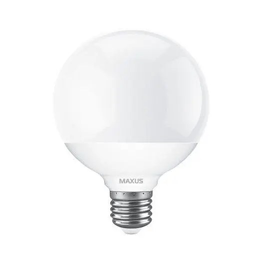 Лампа світлодіодна G95 12W 4100K 220V E27 MAXUS - фото 2