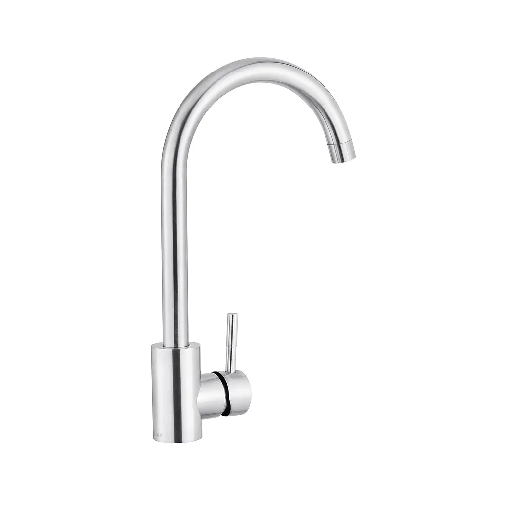 Змішувач для кухні Kroner KRP Edelstahl Klassisch - ESG035 CV023000 Хром матовий - фото 3