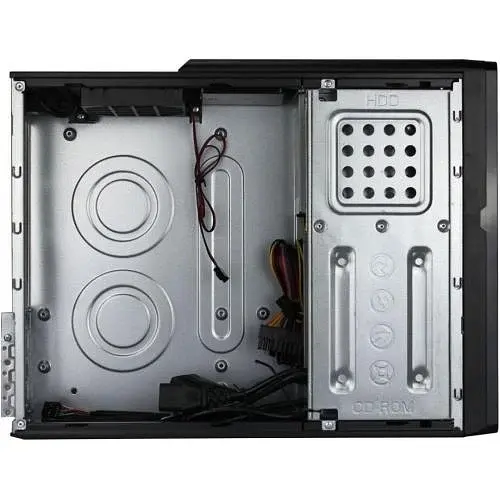Корпус GameMax ST-609 Black 300 Вт Micro ATX / Mini ITX 2xUSB 2.0 Card Reader 1x80 мм - фото 4