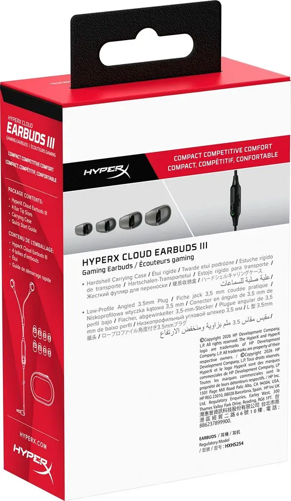 Ігрова гарнітура HyperX Cloud Earbuds III 3.5мм Black (BN7R9AA) - фото 11