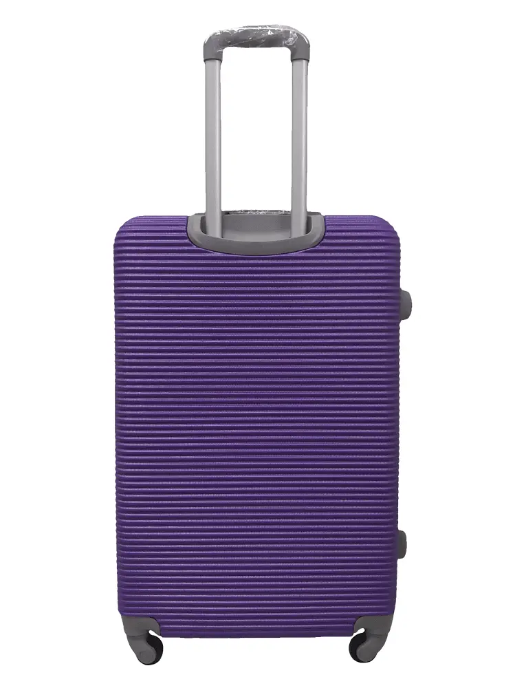 Валіза велика L ABS-пластик Milano bag 004 75,5×50×33,5см 105л Фіолетовий - фото 3